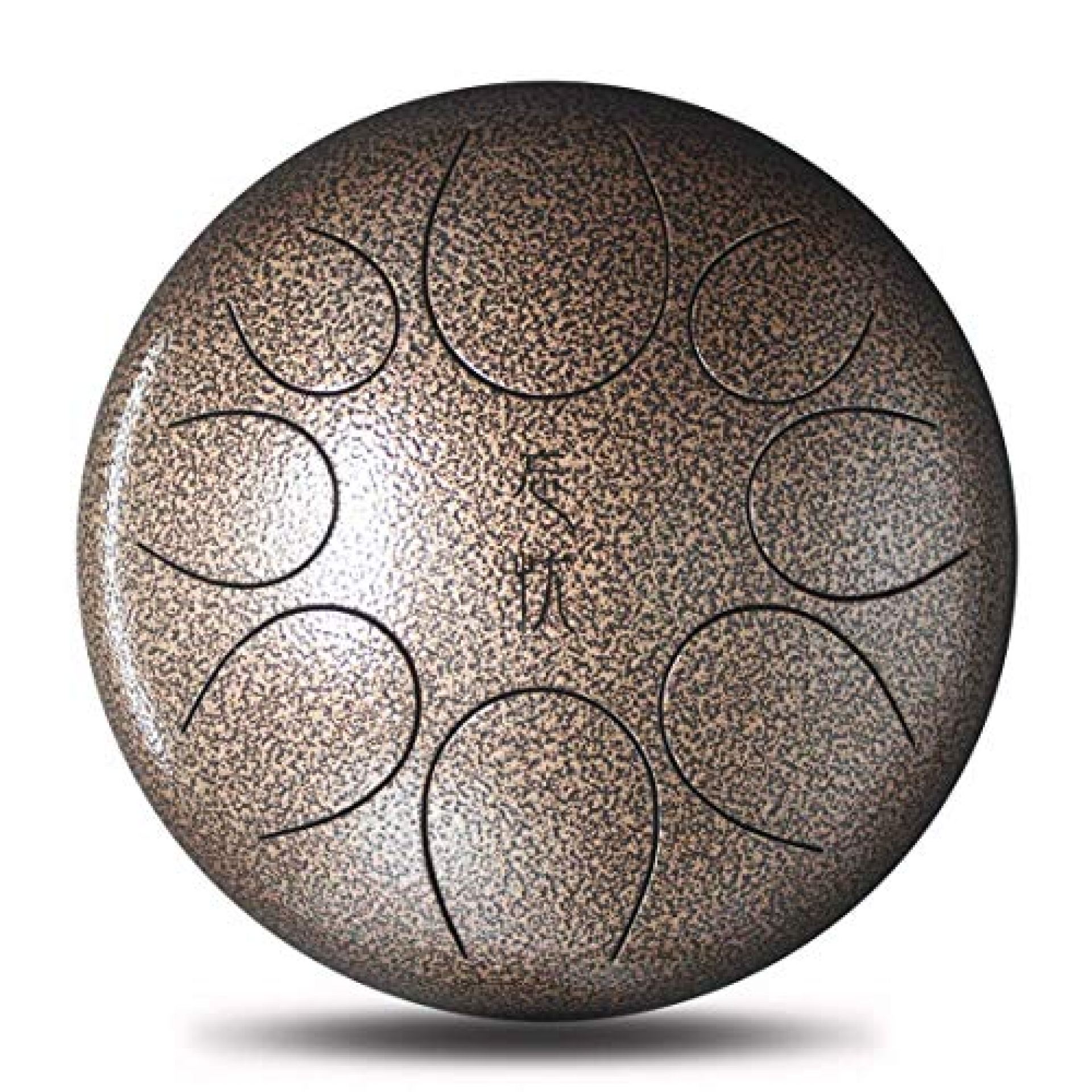 Steel Tongue Drum 8 Notes 12 Inch/30cm Chakra Drum, Percussion Tank Drum for Music Enlightenment Steel Tongue Drum 8 Notes 12 Inch/30cm Chakra Drum, Percussion Tank Drum for Music Enlightenment