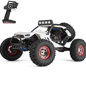 KIZQYN Off-Road RC Trucks RC Car 2.4GHz 4WD Remote Control Car Electric Car with Head Lights RC