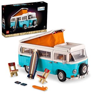 LEGO Volkswagen T2 Camper Van 10279 Building Kit; Build a Displayable Model Version of The Classic