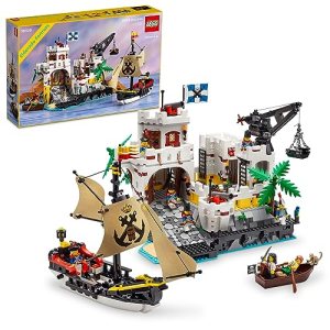 LEGO Icons Eldorado Fortress 10320 Building Kit for Adults; Nostalgic Pirate-Themed Set; A Gift Idea