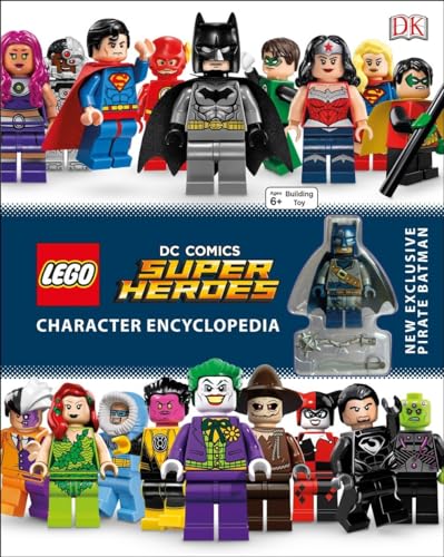 Lego DC Comics Super Heroes Character Encyclopedia: New Exclusive Pirate Batman Minifigure Lego DC Comics Super Heroes Character Encyclopedia: New Exclusive Pirate Batman Minifigure