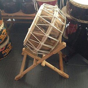 KAFELE Rope Climbing Korean Drum for Festival Performances Nong Drum Diameter 36Cm Height 24Cm Stage