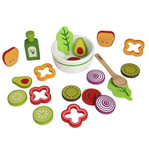 JW-YZWJ Children’s Simulation of Fruit and Vegetable Salad, Vegetable and Fruit Cognition Kitchen