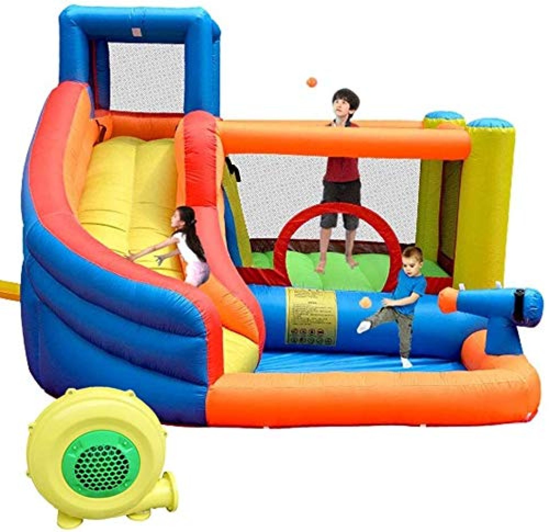 BUYT Children’s Playground Kids Bounce House, Aoutdoor Children Bouncy Castles Inflatables Garden BUYT Children’s Playground Kids Bounce House, Aoutdoor Children Bouncy Castles Inflatables Garden