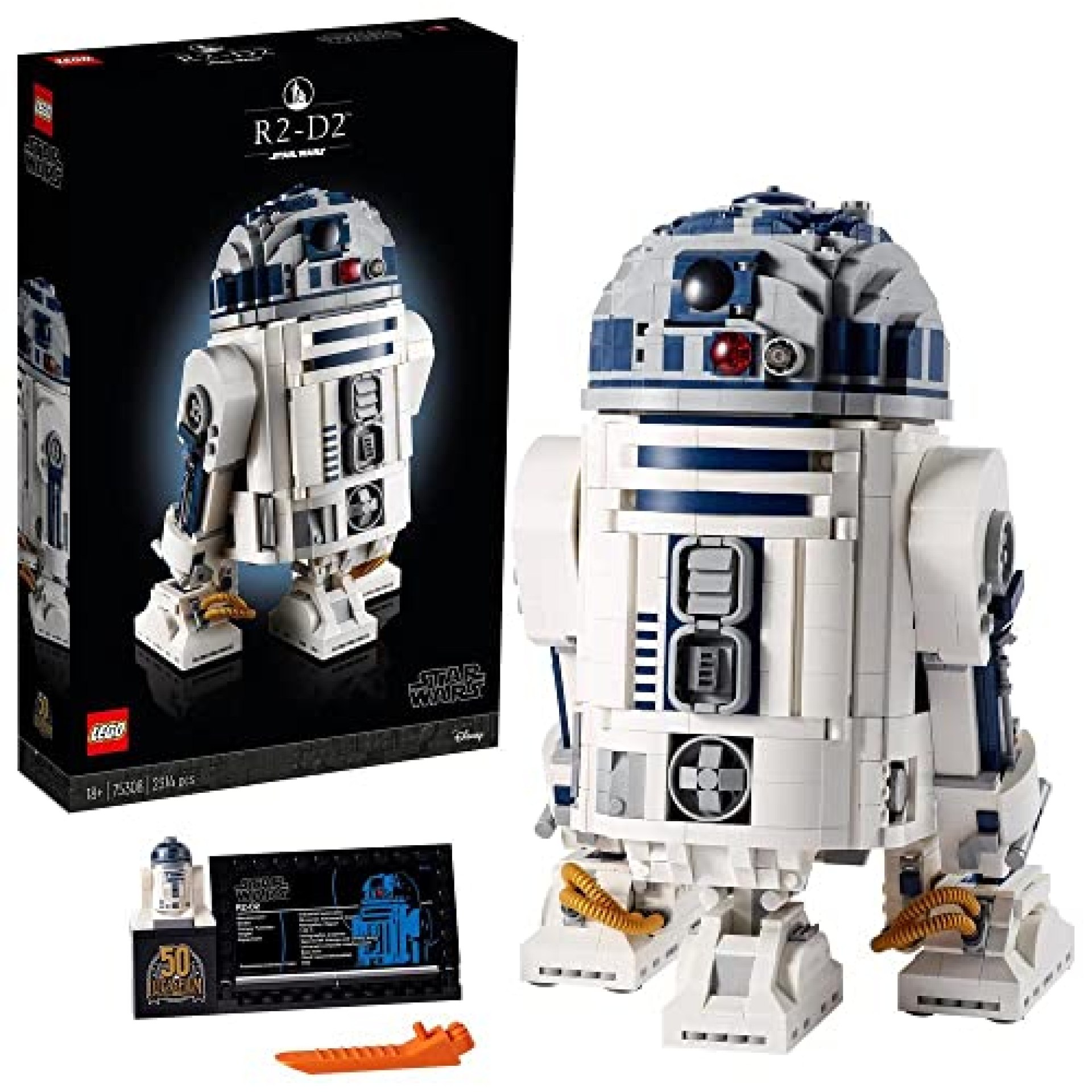 LEGO Star Wars R2-D2 Droid Building Set for Adults, Collectible Display Model with Luke Skywalker’s LEGO Star Wars R2-D2 Droid Building Set for Adults, Collectible Display Model with Luke Skywalker’s