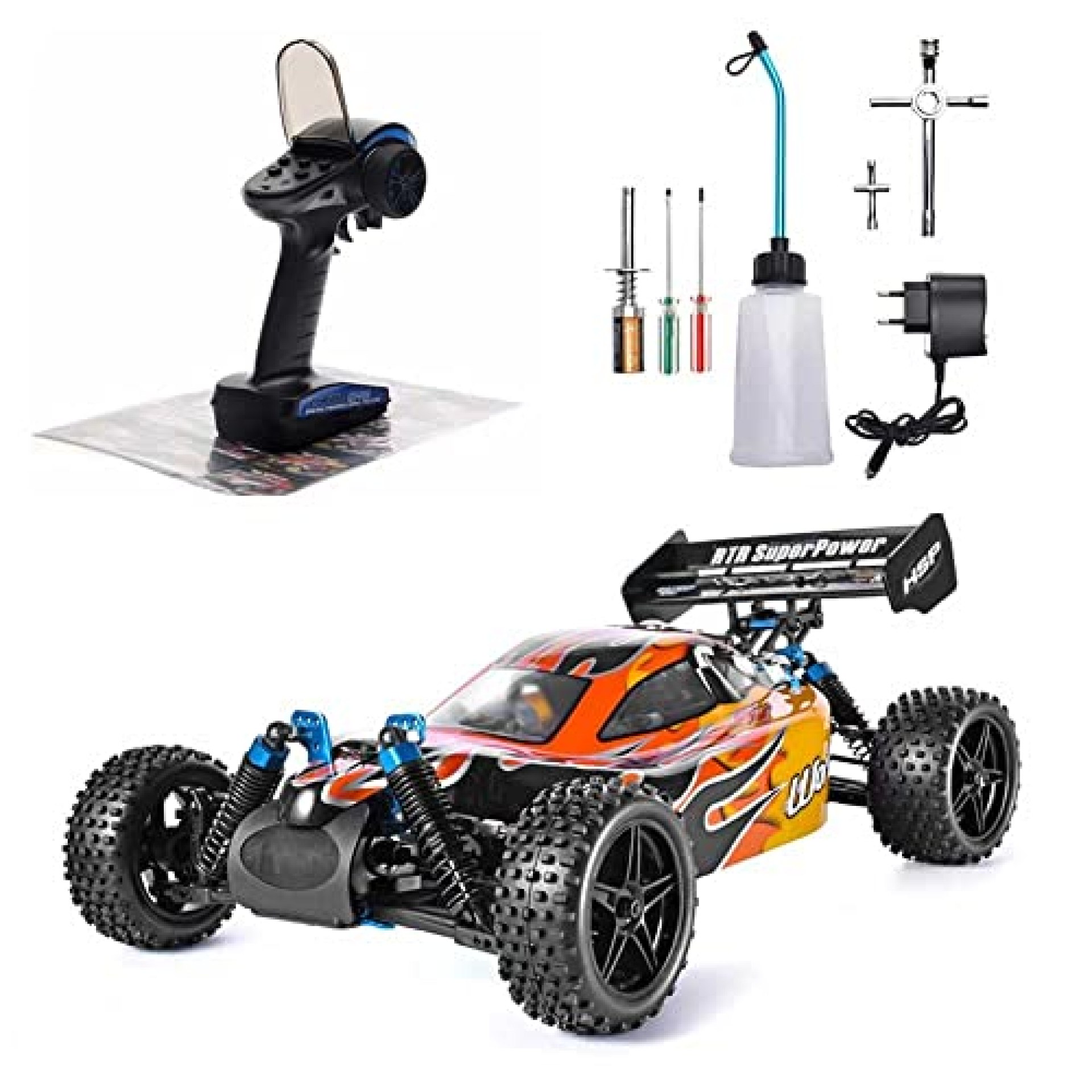 1:10 Fast RC Cars For Adults,Hobby Remote Control Car, 4X4 Monster Truck Racing Buggy,Oil-Powered RC 1:10 Fast RC Cars For Adults,Hobby Remote Control Car, 4X4 Monster Truck Racing Buggy,Oil-Powered RC