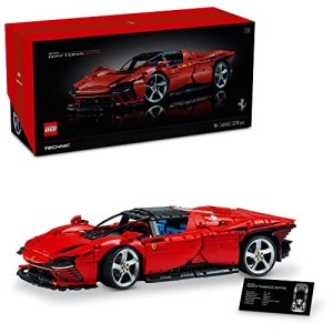 LEGO 42143 Technic Ferrari Daytona SP3, Race Car Model Building Kit, 1:8 Scale Advanced Collectible