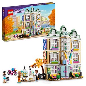 LEGO Friends Emma’s Art School 41711 Building Set; Pretend-Play School Toy Comes with an Art Studio
