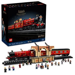 LEGO Harry Potter Hogwarts Express – Collectors’ Edition 76405, Iconic Replica Model Steam Train