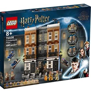 LEGO Harry Potter 12 Grimmauld Place 76408 Building Blocks Toy Set; Toys for Boys, Girls, and Kids