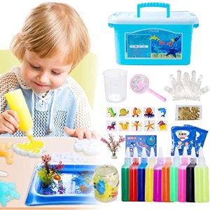 Magic Water ELF Toy Set 2022 New Creative 3D Magic Gels, Handmade Magic Gels Sensory Toys, Water Elf