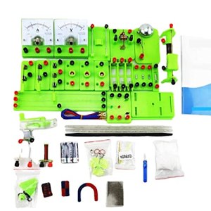 KJHRUYR Circuit Experiment Set Kids Science Experiment Tool with Box – Junior High School Third