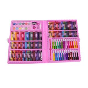 168 Pieces Art Set Childrens/Kids/Adults Colouring Drawing Painting Arts & Crafts in Plastic Case