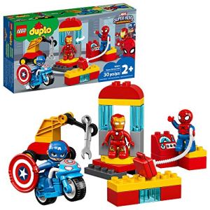 LEGO DUPLO Super Heroes Lab 10921 Marvel Avengers Superheroes Construction Toy and Educational