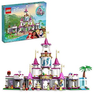 LEGO Disney Princess Ultimate Adventure Castle 43205 Building Toy Set for Girls Boys, and Kids Ages