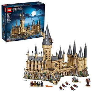 LEGO Harry Potter Hogwarts Castle 71043 Building Set – Model Kit with Minifigures, Featuring Wand,
