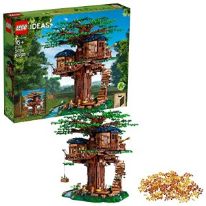 LEGO Ideas Tree House 21318, Model Construction Set for 16 Plus Year Olds with 3 Cabins,