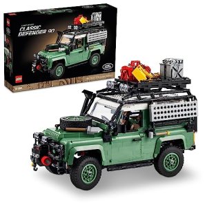 LEGO Icons Land Rover Classic Defender 90 10317 Model Car Building Set for Adults and Classic Car