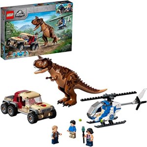 LEGO Jurassic World Carnotaurus Dinosaur Chase 76941 Building Kit; Fun Toy Playset for Creative