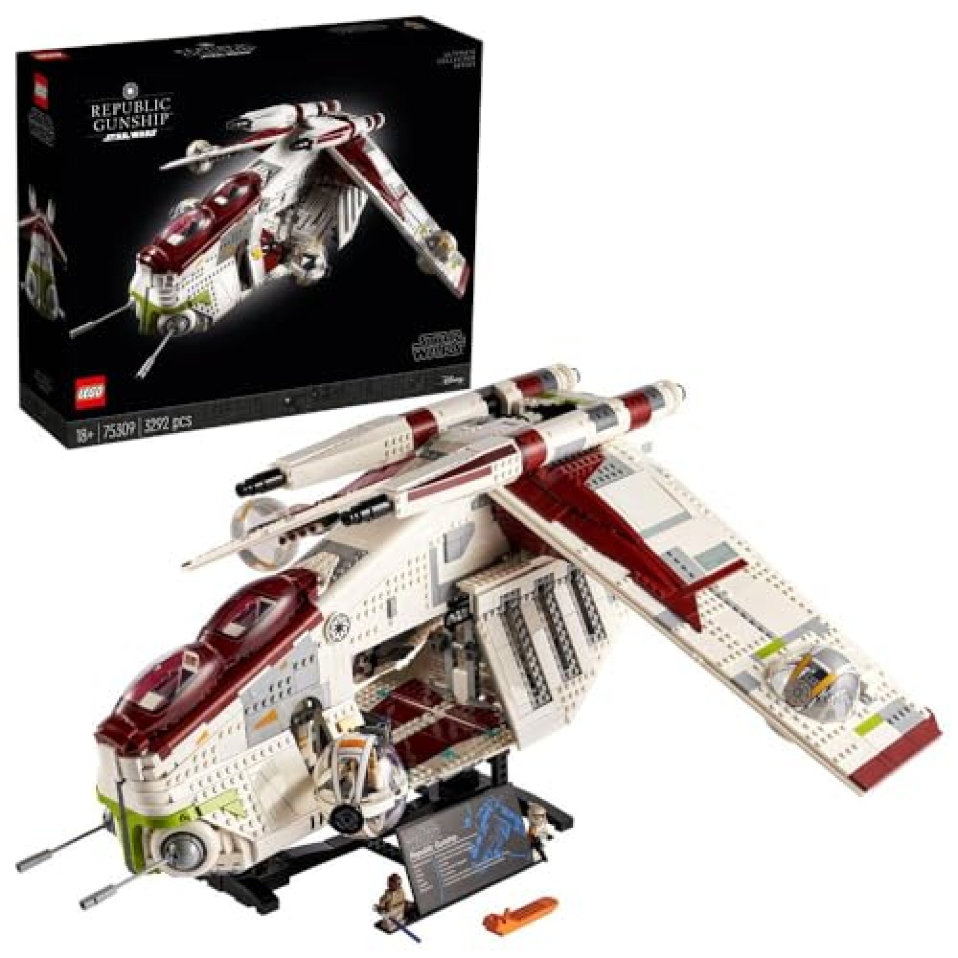 LEGO® Star Wars Republic Gunship 75309 Building Kit for Adults; Awesome Star Wars Build-and-Display LEGO® Star Wars Republic Gunship 75309 Building Kit for Adults; Awesome Star Wars Build-and-Display
