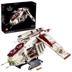 LEGO® Star Wars Republic Gunship 75309 Building Kit for Adults; Awesome Star Wars Build-and-Display