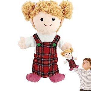 Kids Hand Puppets,11.8 in Puppet Theater Accessories | Odor-free Puppet Toys Hand Family Puppets