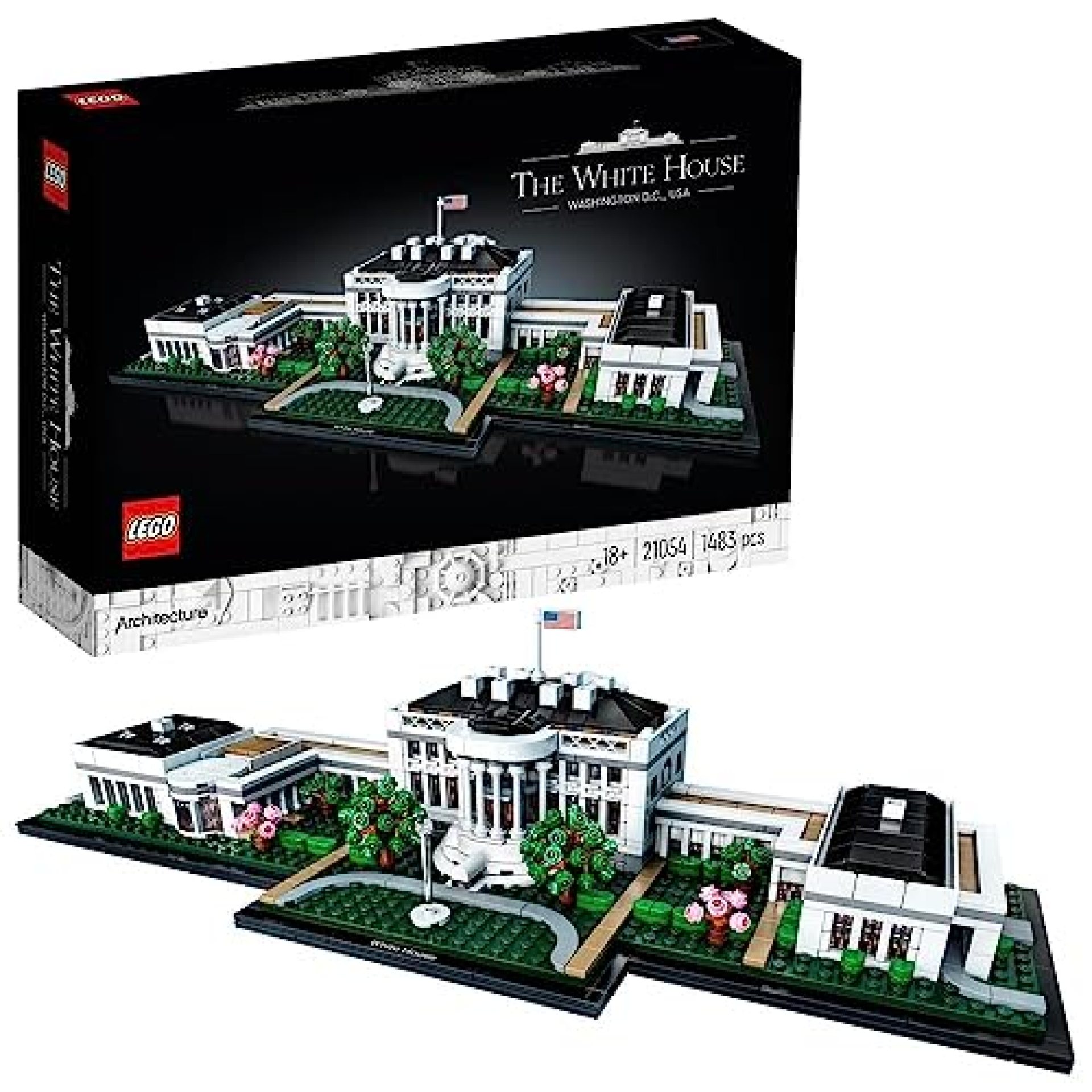 LEGO Architecture Collection: The White House 21054 Building Kit (1,483 Pieces) LEGO Architecture Collection: The White House 21054 Building Kit (1,483 Pieces)
