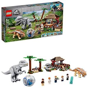 LEGO Jurassic World Indominus rex vs. Ankylosaurus 75941 Awesome Dinosaur Building Toy for Kids,