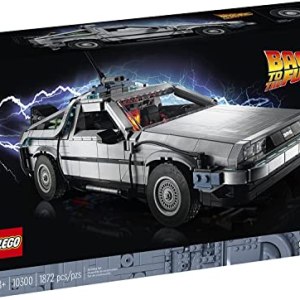 LEGO 10300 Back to The Future Time Machine,Building 1 of 3 Versions of The time-Traveling car(1872