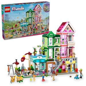 LEGO Friends Heartlake City Apartments and Shops Model Kit, Pretend-Play Gift for Kids and Teens