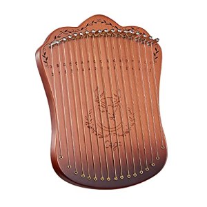 Lyre Harp Lyre Harp with Tuning Wrench 17 Metal Strings Lyra Harp Beech Wood Harp lyre harp 17