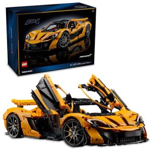 LEGO Technic McLaren P1 Hypercar Building Set, F1 Gift for Adults, Formula 1 Race Car Collectible