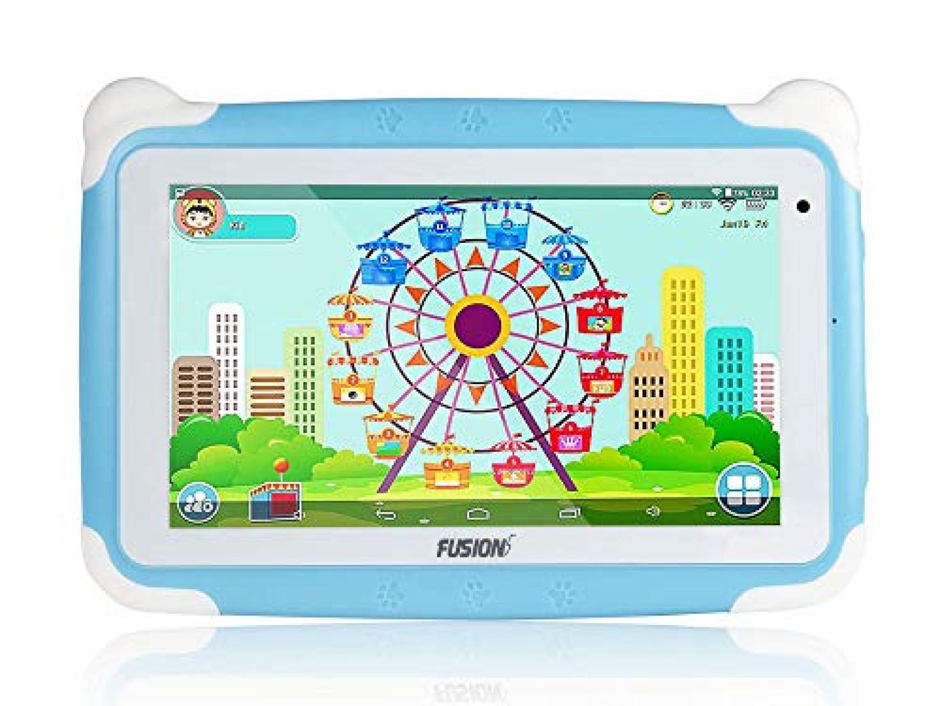 Fusion5 7″ KD095 Kids Tablet PC – 64-bit Quad-core, Android 8.1 Oreo, WiFi, Parental Controls, Kids Fusion5 7″ KD095 Kids Tablet PC – 64-bit Quad-core, Android 8.1 Oreo, WiFi, Parental Controls, Kids