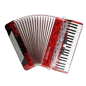 KAFELE The Best ! 120 Bass/41 Key Accordion with Three Row Springs with Shockproof Bag Great