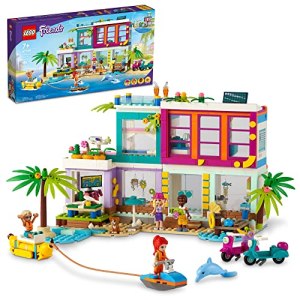 LEGO Friends Vacation Beach House 41709 Building Kit; Gift for Kids Aged 7+; Includes a Mia