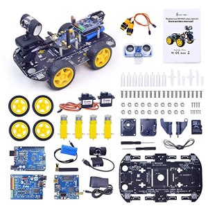 XiaoR Geek DS WiFi Smart Robot Car Kit for Arduino UNO R3,Remote Control HD Camera FPV Robotics