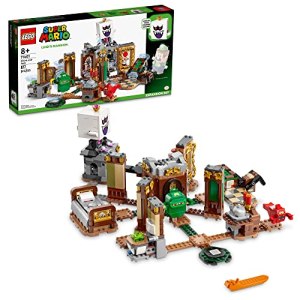 LEGO Super Mario Luigi’s Mansion Haunt-and-Seek Expansion Set 71401 Toy Building Kit for Kids Aged 8