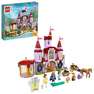 LEGO Disney Belle and The Beast’s Castle 43196 Building Toys from The Beauty and The Beast Movie