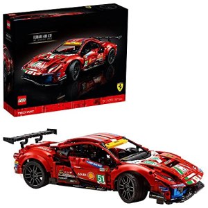 Lego 42125 Technic Ferrari 488 Gte “Af Corse #51” Super Sports Car ExclUSive Collectible Model,