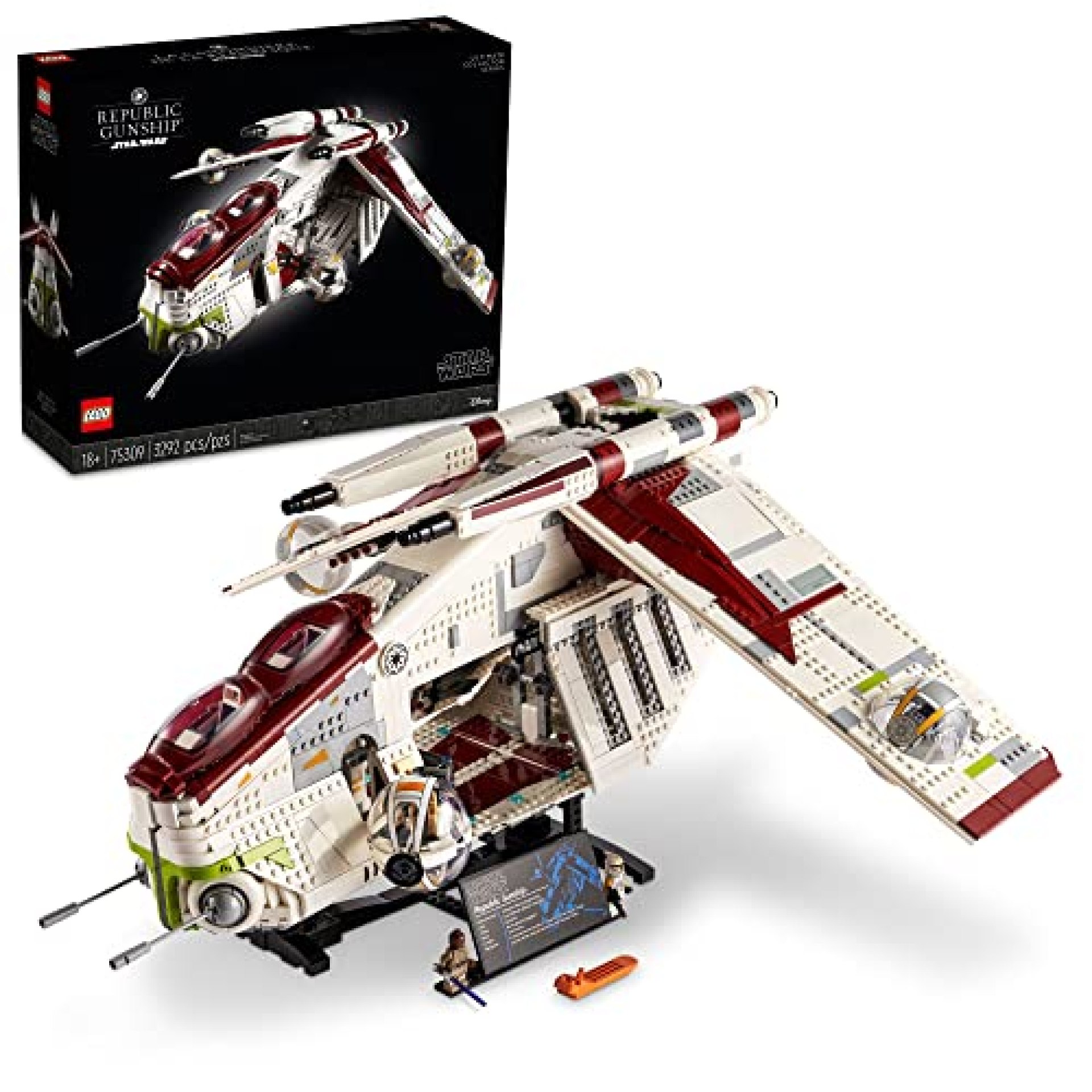 LEGO Star Wars Republic Gunship 75309 UCS Display Model Kit for Adults to Build, Ultimate Collector LEGO Star Wars Republic Gunship 75309 UCS Display Model Kit for Adults to Build, Ultimate Collector