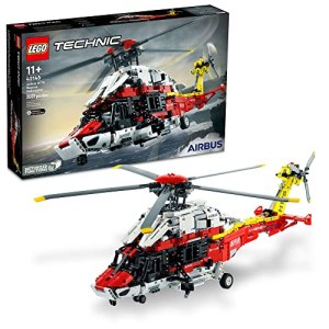 LEGO Technic Airbus H175 Rescue Helicopter 42145 Building Toy Set for Kids, Boys, and Girls Ages 11+