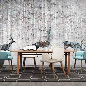 LUDEOU Custom Any Size Mural Wallpaper 3D Stereo Geometry Modern Wall Painting Ktv Bar Background