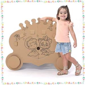 Movable Playhouse For Kids Indoor Coloring Easy Assemble Graffiti Decoration Toys Stage Performance