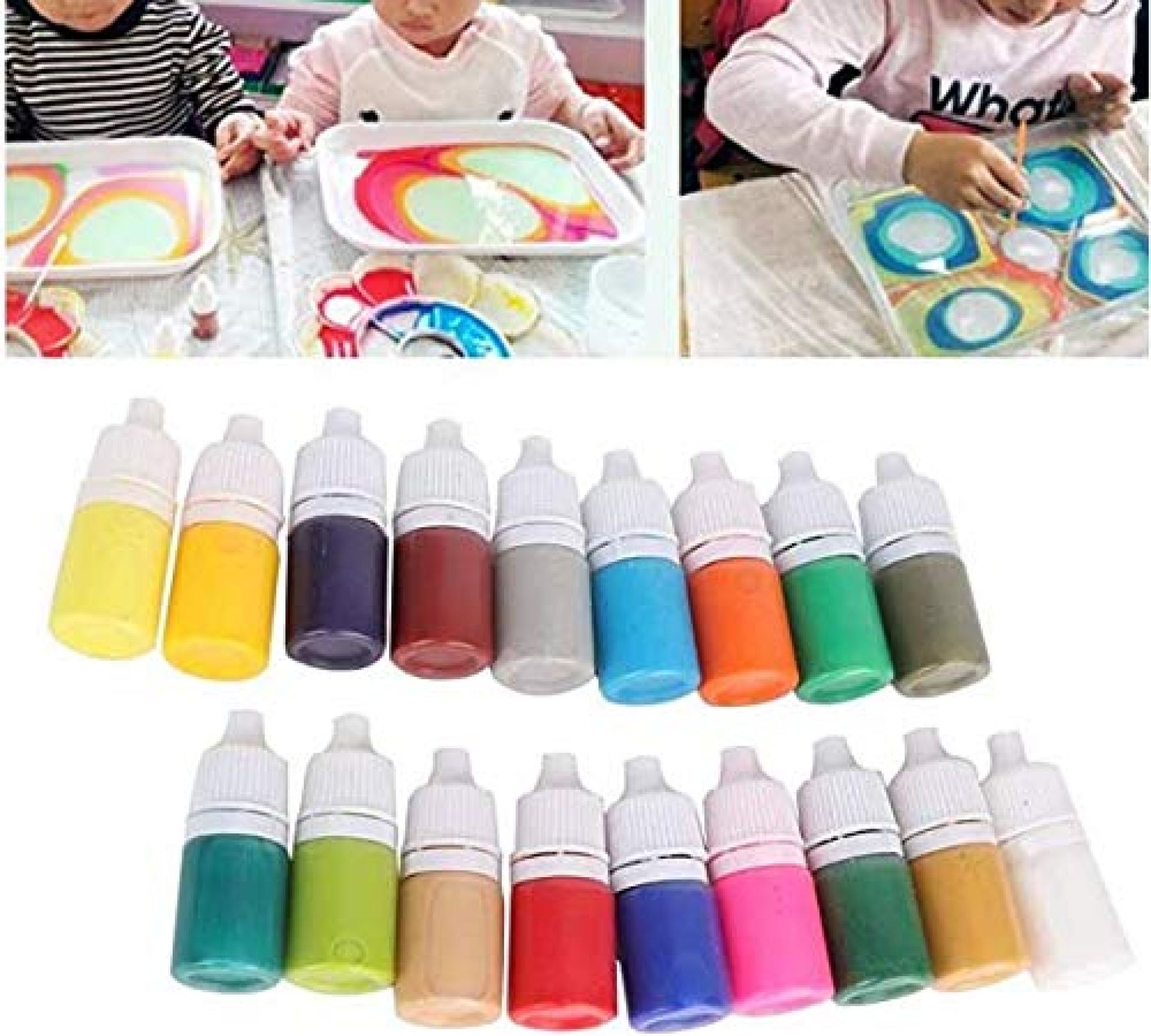 Water Marbling Paint Art Kit For Kids Water Colours Paints,Water Marbling Painting Kit,A4 18 Colors Water Marbling Paint Art Kit For Kids Water Colours Paints,Water Marbling Painting Kit,A4 18 Colors