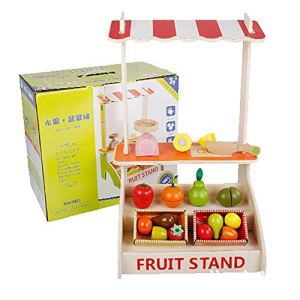 JW-YZWJ Children’s Wooden Simulation Vegetable and Fruit Early Education Puzzle Simulation Fruit