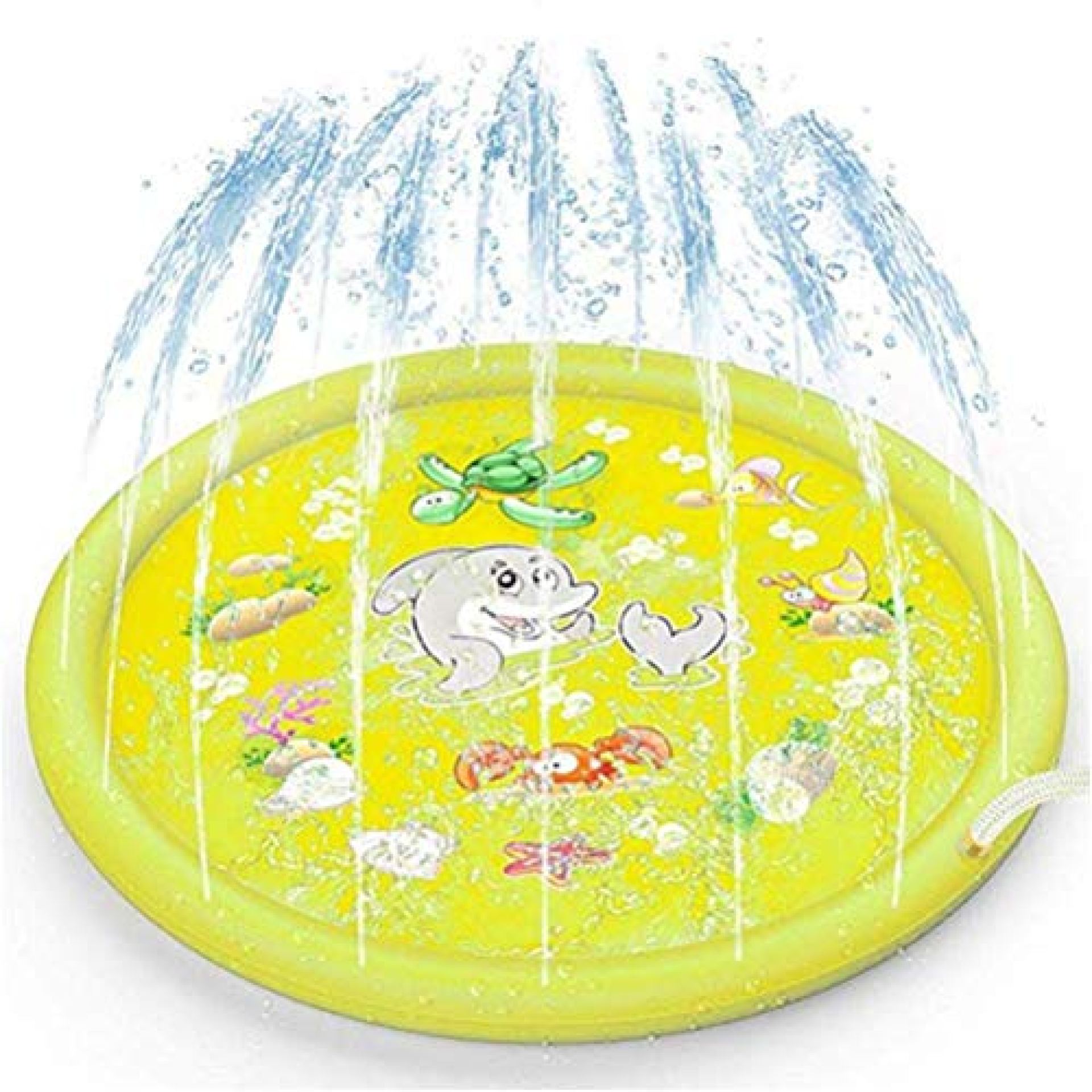 YZJWCJSprinkler Splash Pad for Kids, Wading Pool for Learning, Children’s Sprinkler Pool, Inflatable YZJWCJSprinkler Splash Pad for Kids, Wading Pool for Learning, Children’s Sprinkler Pool, Inflatable
