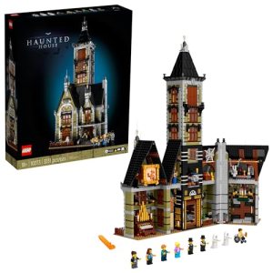 LEGO Haunted House (10273) Building Kit; A Displayable Model Haunted House and a Creative DIY
