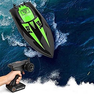 KIZQYN Off-Road RC Trucks RC Boat 2.4GHz With High Speed Radio System Electric Racing Boat For,