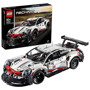 LEGO Technic Porsche 911 RSR Race Car Model Building Kit, Advanced Replica, Exclusive Collectible