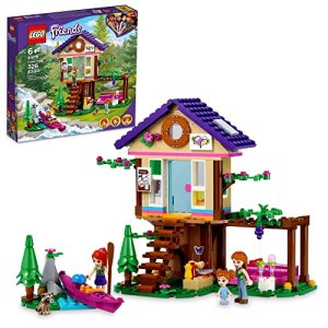 LEGO Friends Forest House 41679 Building Kit; Forest Toy with a Tree House; Great Gift for Kids Who